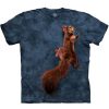 T-Shirts The Mountain | Peace Squirrel Classic Cotton T-Shirt