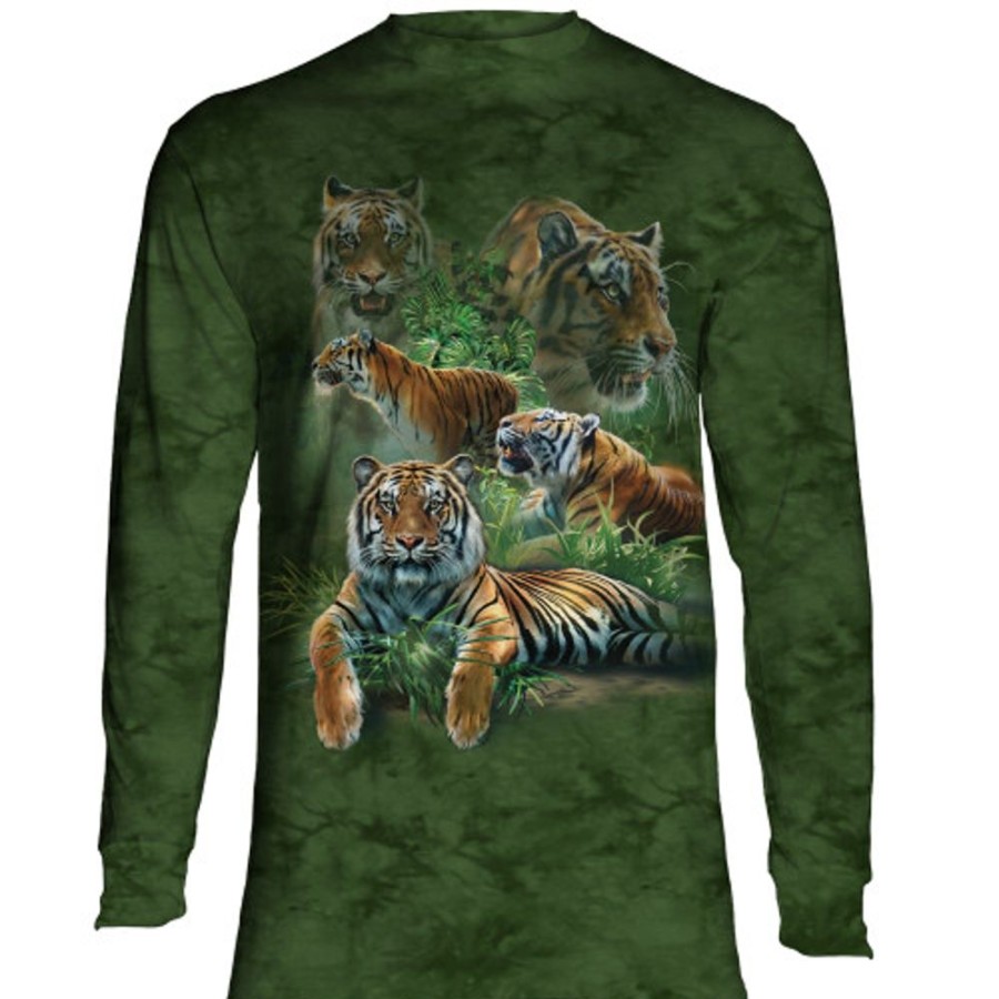 T-Shirts The Mountain | Jungle Tigers Classic Long-Sleeve T-Shirt