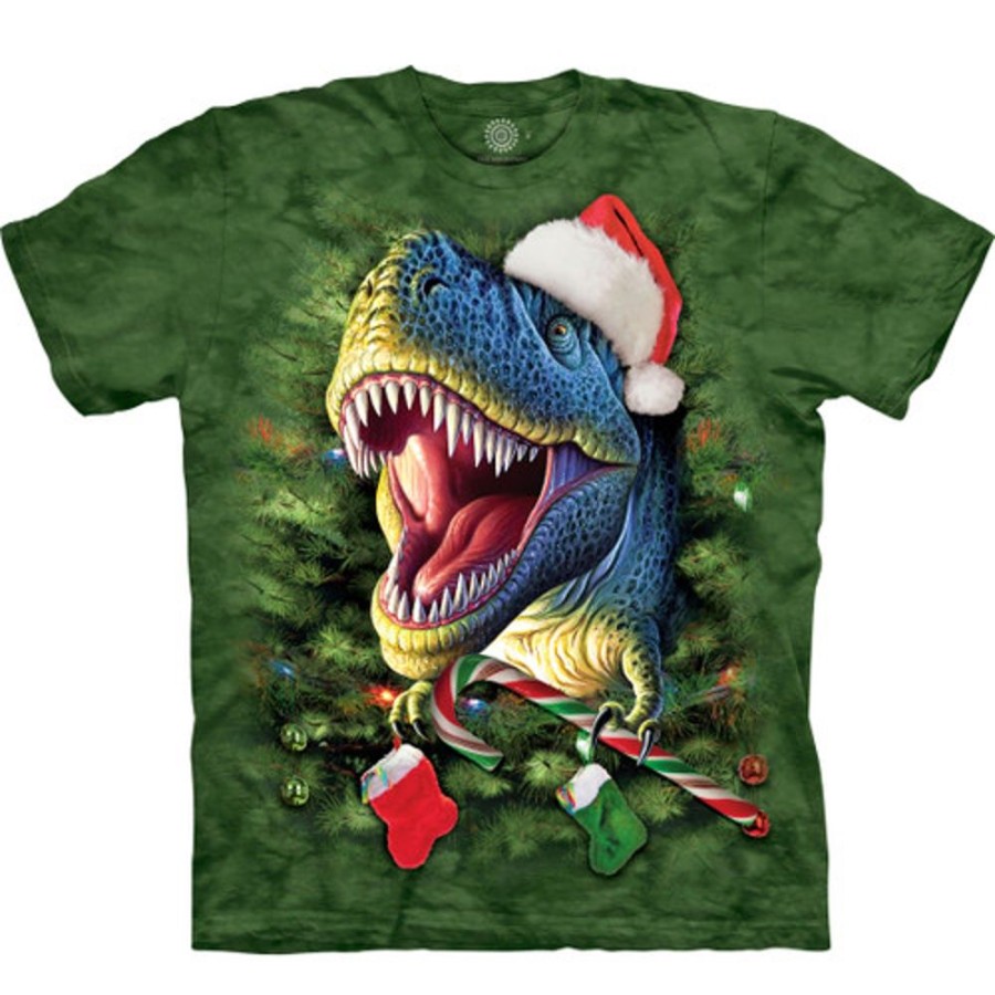 T-Shirts The Mountain | X-Mas T-Rex Classic Cotton T-Shirt