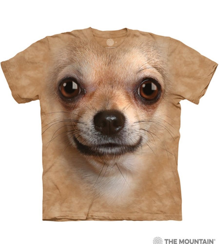 T-Shirts The Mountain | Chihuahua Face Classic Cotton T-Shirt