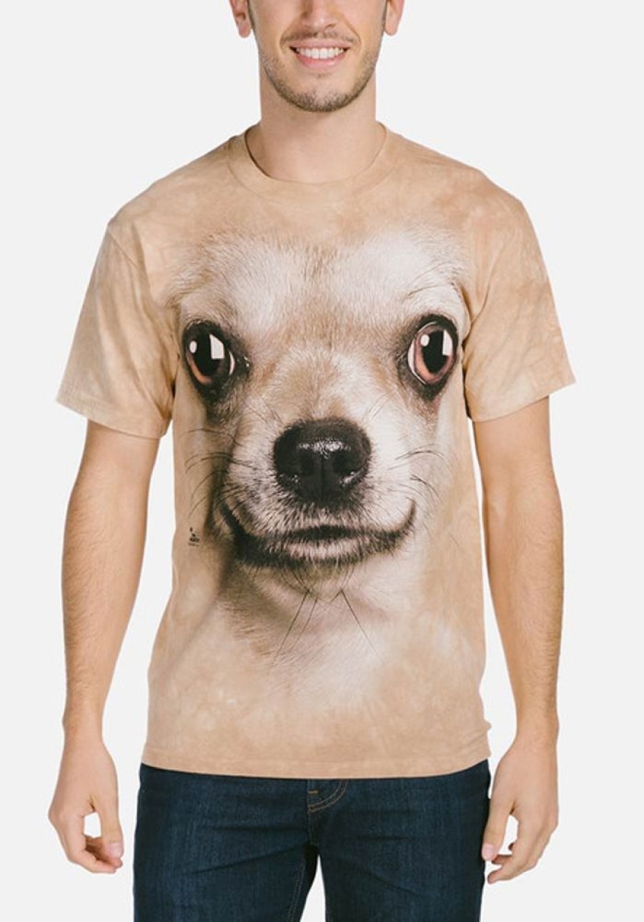 T-Shirts The Mountain | Chihuahua Face Classic Cotton T-Shirt