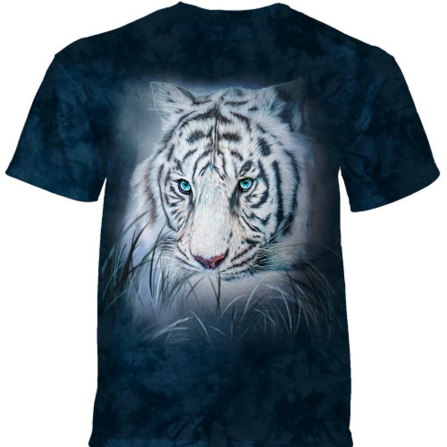 T-Shirts The Mountain | Thoughtful White Tiger Classic Cotton T-Shirt