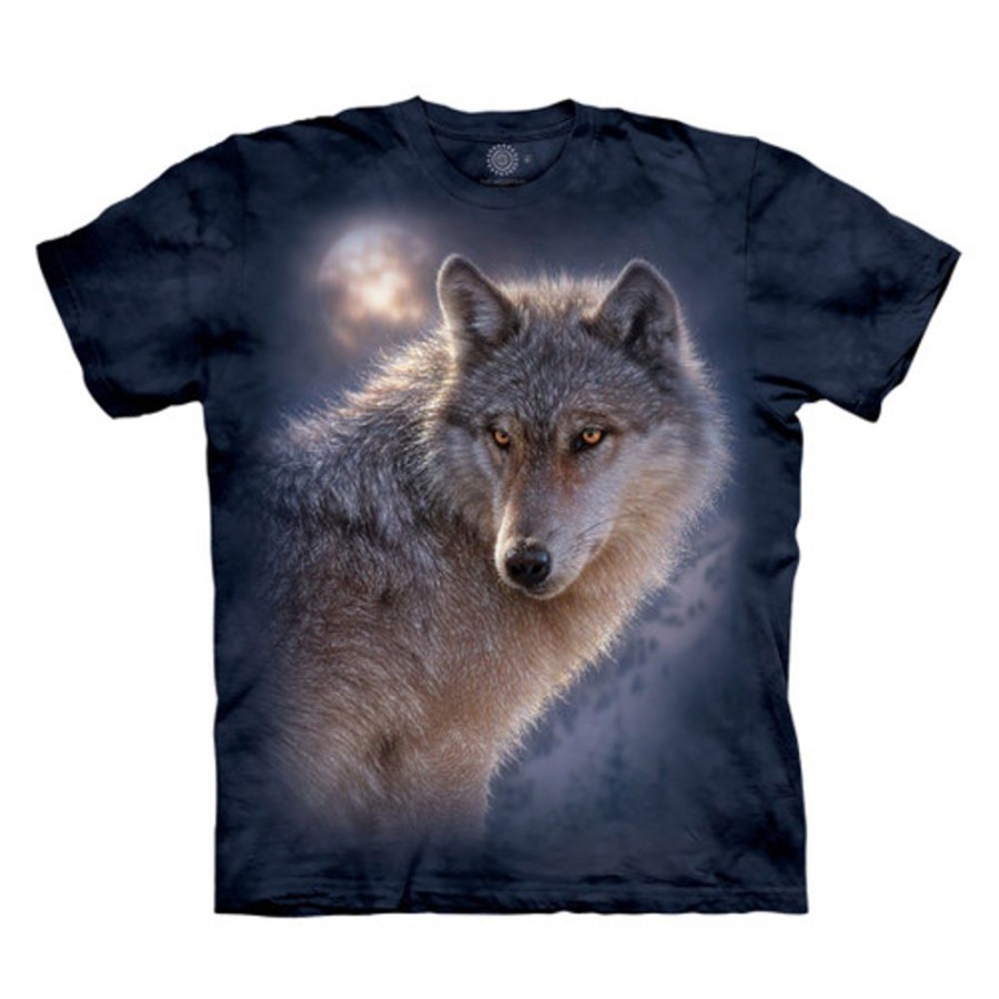 T-Shirts The Mountain | Adventure Wolf Classic Cotton T-Shirt