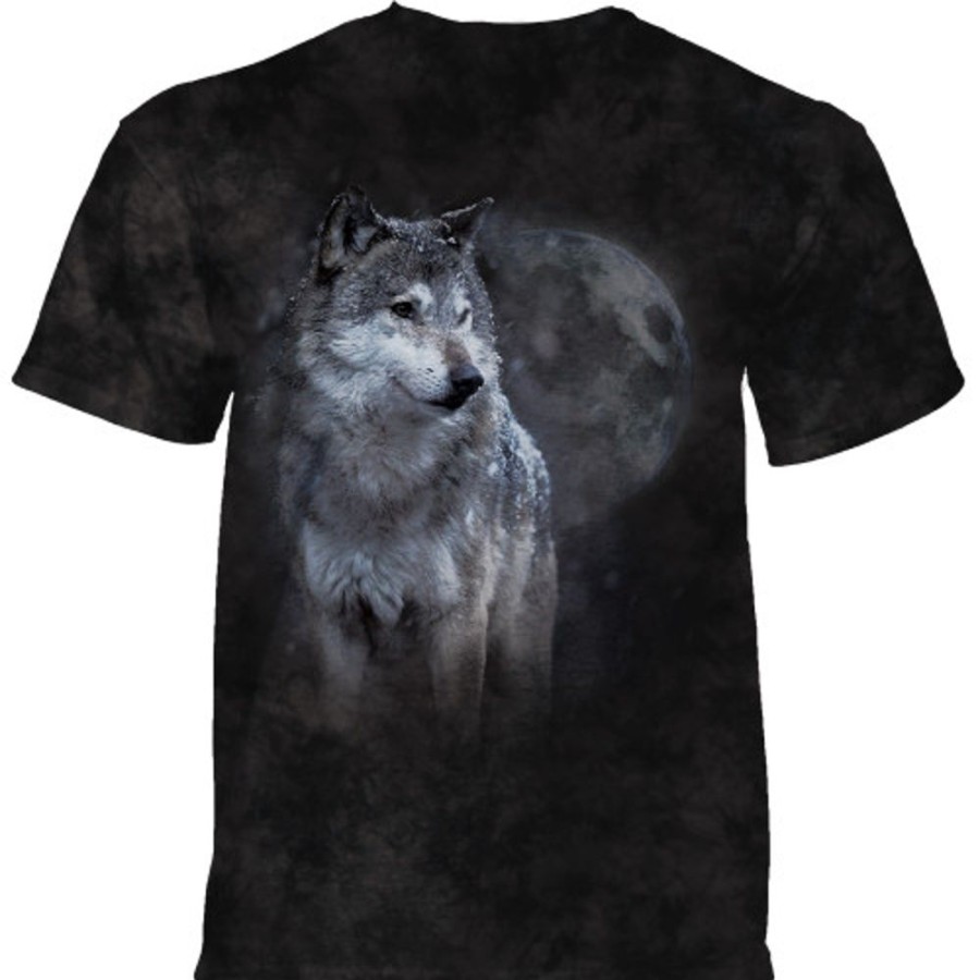 T-Shirts The Mountain | Winter'S Eve Wolf Classic Cotton T-Shirt