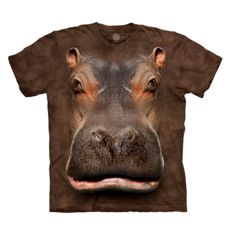 T-Shirts The Mountain | Hippo Head Classic Cotton T-Shirt