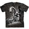 T-Shirts The Mountain | Black Dragon Classic Cotton T-Shirt