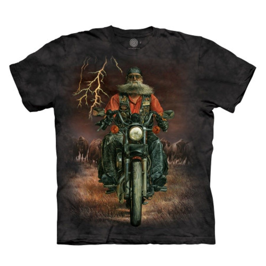 T-Shirts The Mountain | Buffalo Thunder Classic Cotton T-Shirt