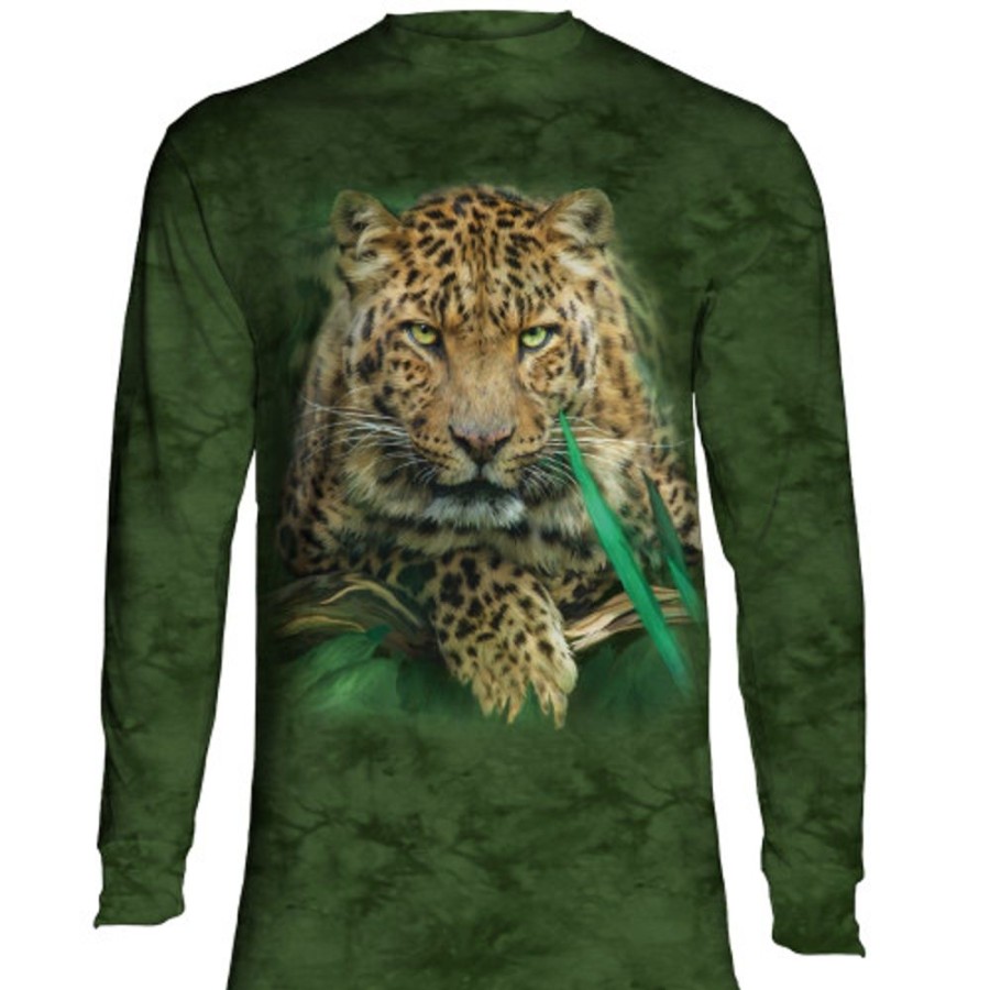 T-Shirts The Mountain | Majestic Leopard Classic Long-Sleeve T-Shirt