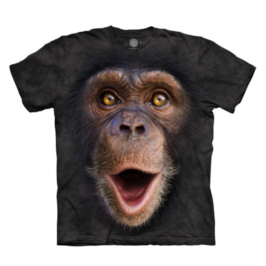 T-Shirts The Mountain | Happy Chimp Classic Cotton T-Shirt