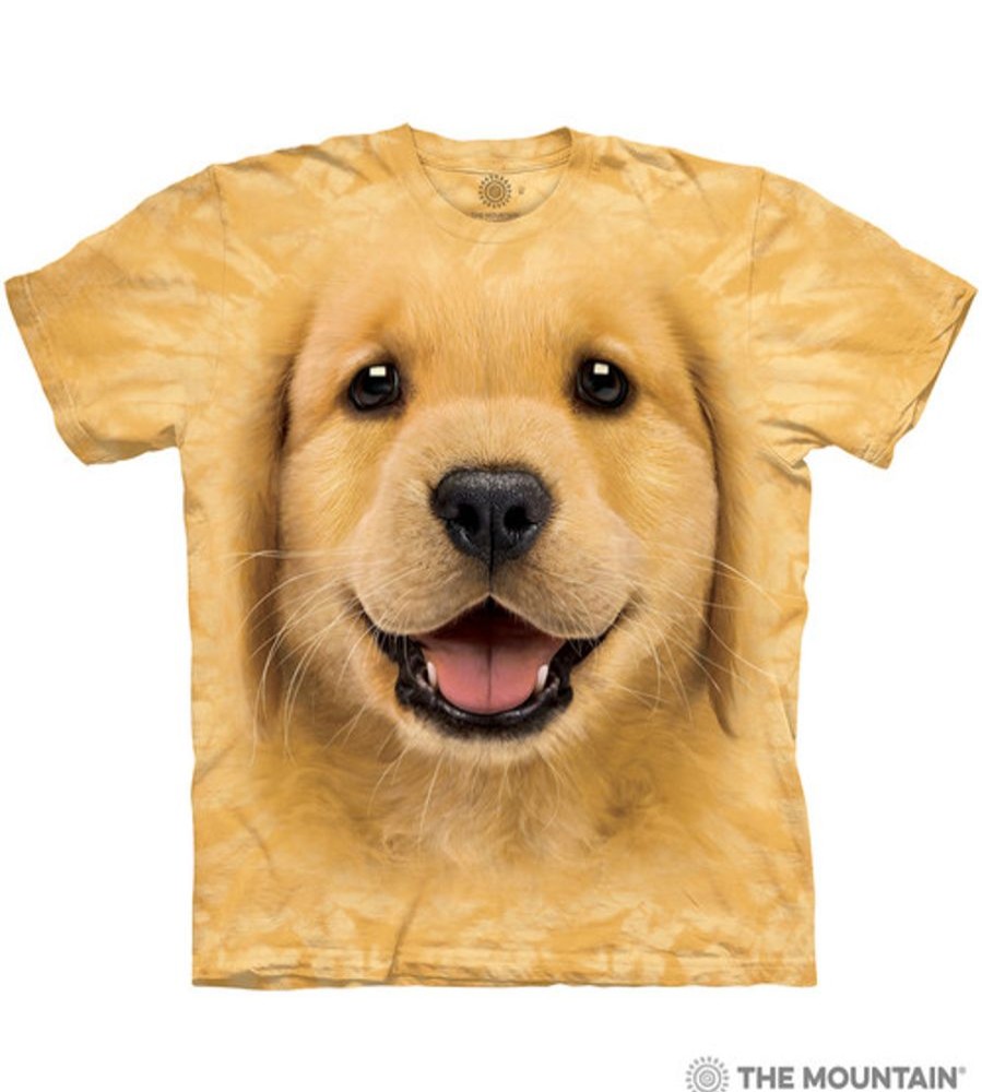 T-Shirts The Mountain | Golden Retriever Puppy Kids' T-Shirt