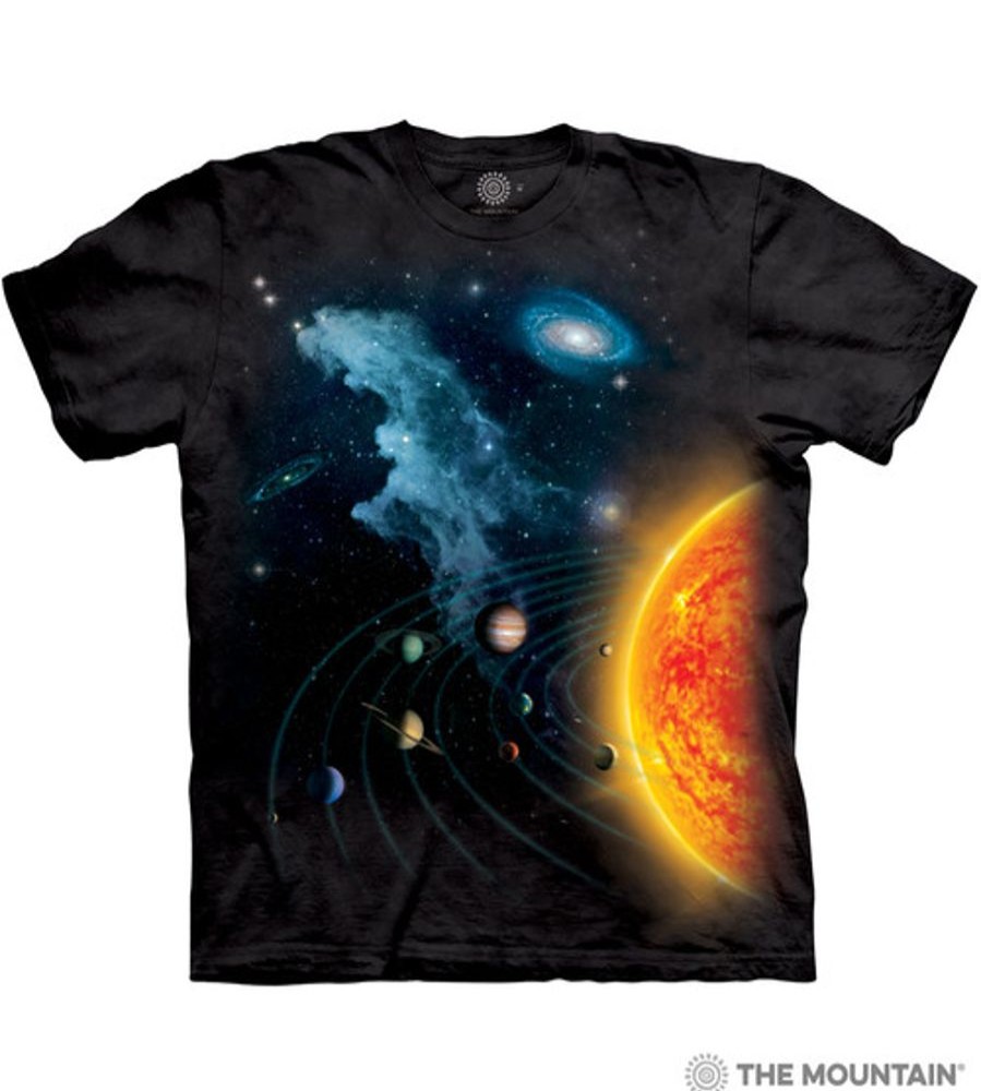 T-Shirts The Mountain | Solar System Classic Cotton T-Shirt