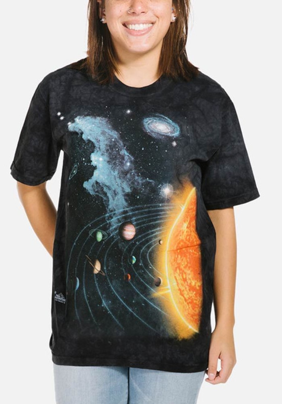 T-Shirts The Mountain | Solar System Classic Cotton T-Shirt