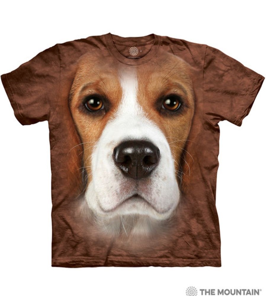 T-Shirts The Mountain | Beagle Face Classic Cotton T-Shirt