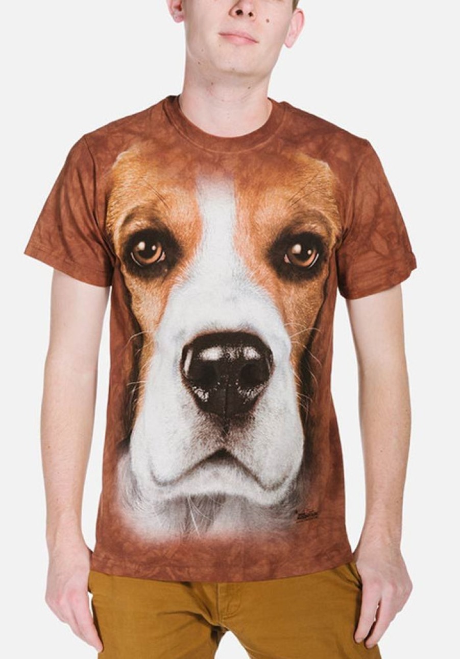 T-Shirts The Mountain | Beagle Face Classic Cotton T-Shirt