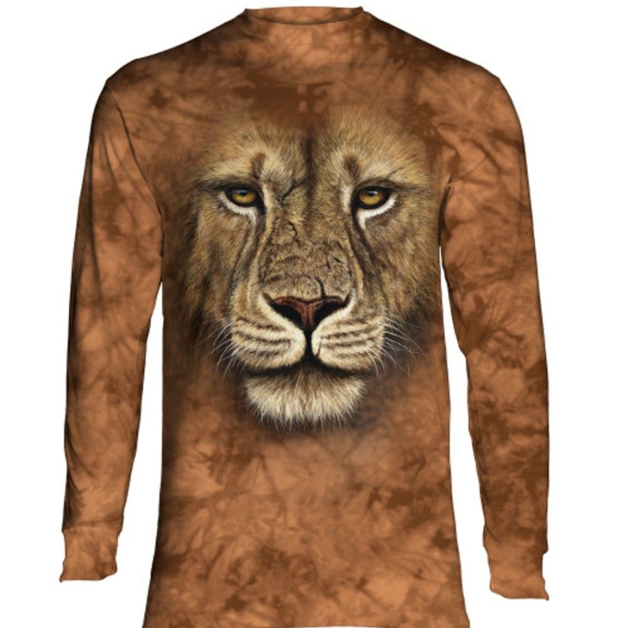 T-Shirts The Mountain | Lion Warrior Classic Long-Sleeve T-Shirt