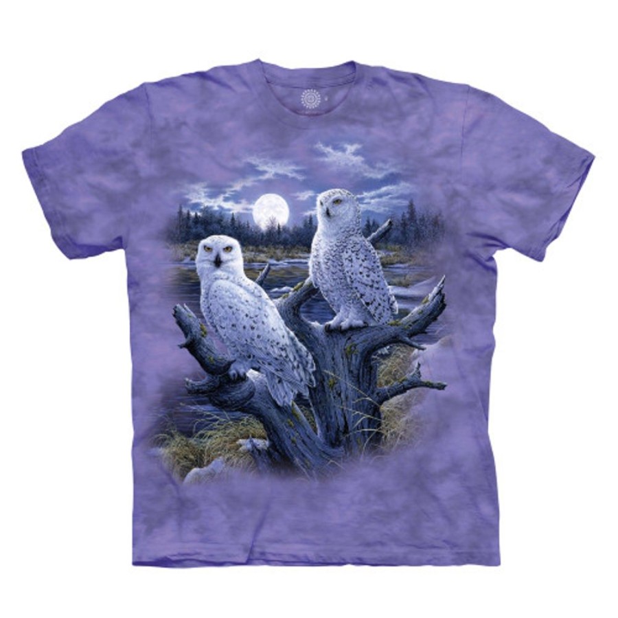 T-Shirts The Mountain | Snowy Owls Classic Cotton T-Shirt