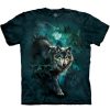 T-Shirts The Mountain | Night Wolves Collage Classic Cotton T-Shirt