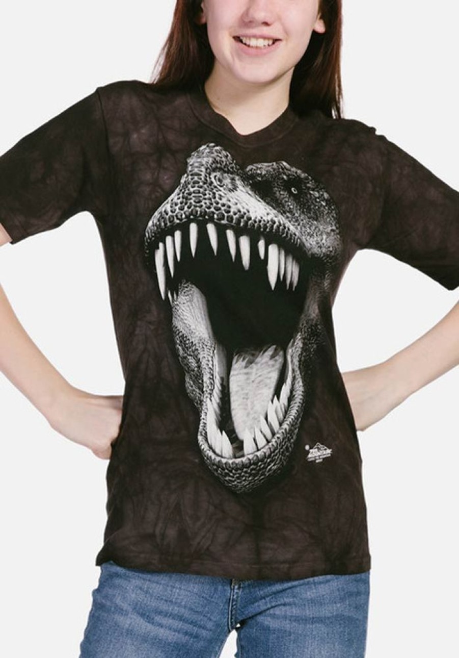 T-Shirts The Mountain | Big Facea® Glow Rex Kids' T-Shirt