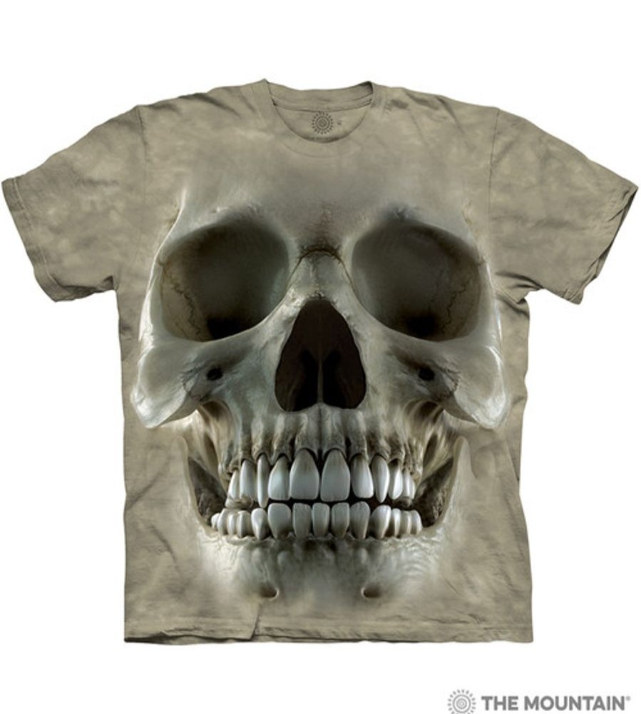 T-Shirts The Mountain | Big Face® Skull Classic Cotton T-Shirt