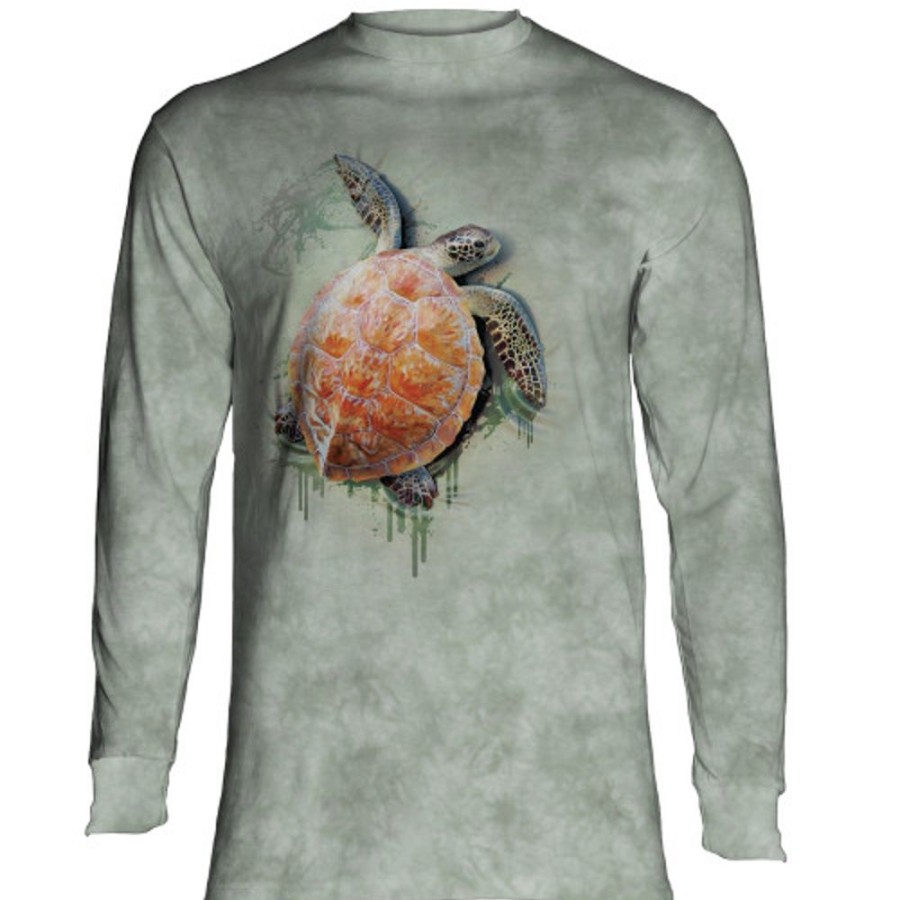 T-Shirts The Mountain | Sea Turtle Climb Classic Long-Sleeve T-Shirt