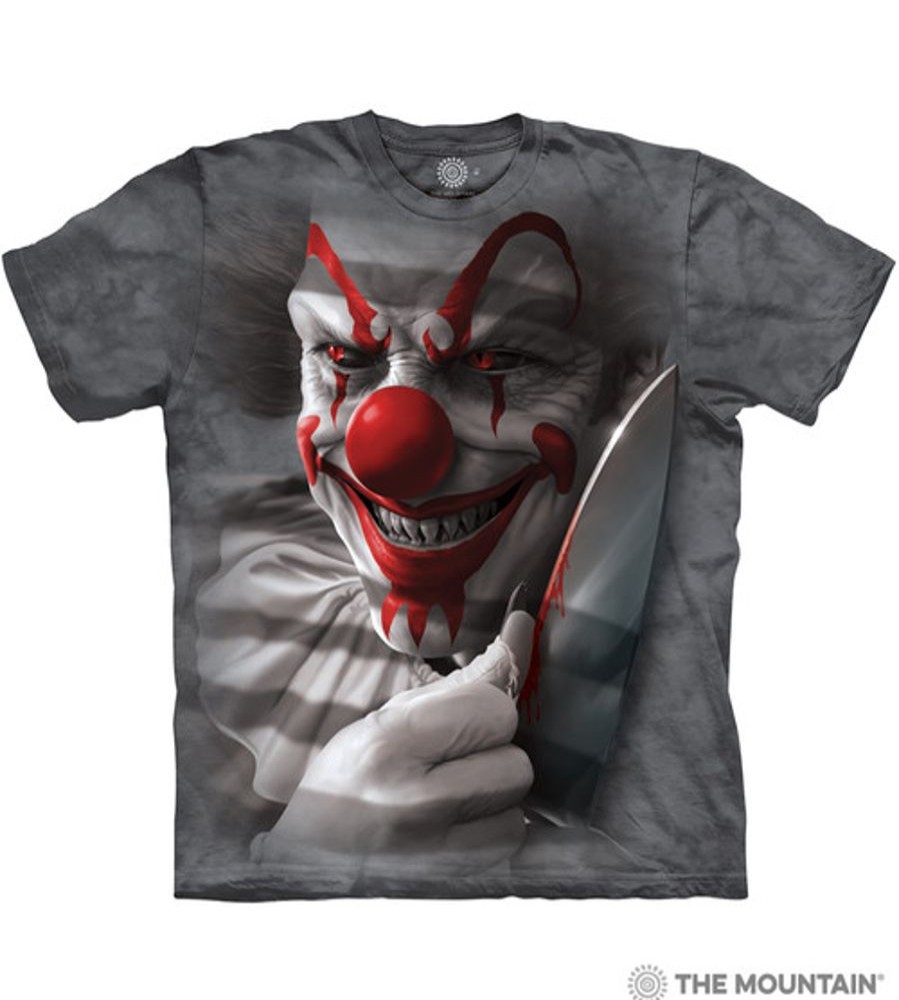 T-Shirts The Mountain | Clown Cut Classic Cotton T-Shirt