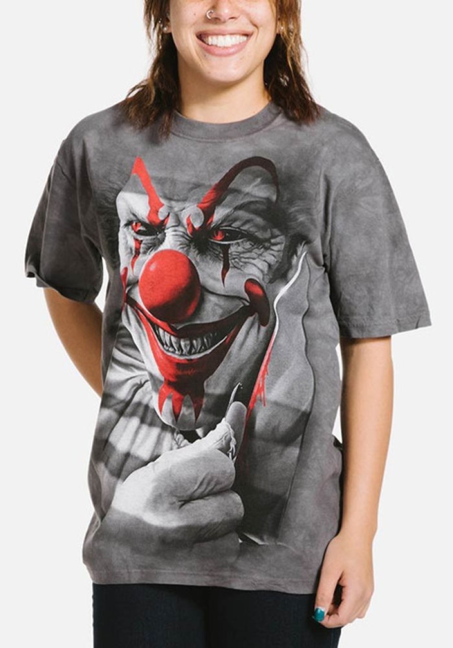 T-Shirts The Mountain | Clown Cut Classic Cotton T-Shirt