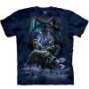 T-Shirts The Mountain | Wolf Pack Classic Cotton T-Shirt