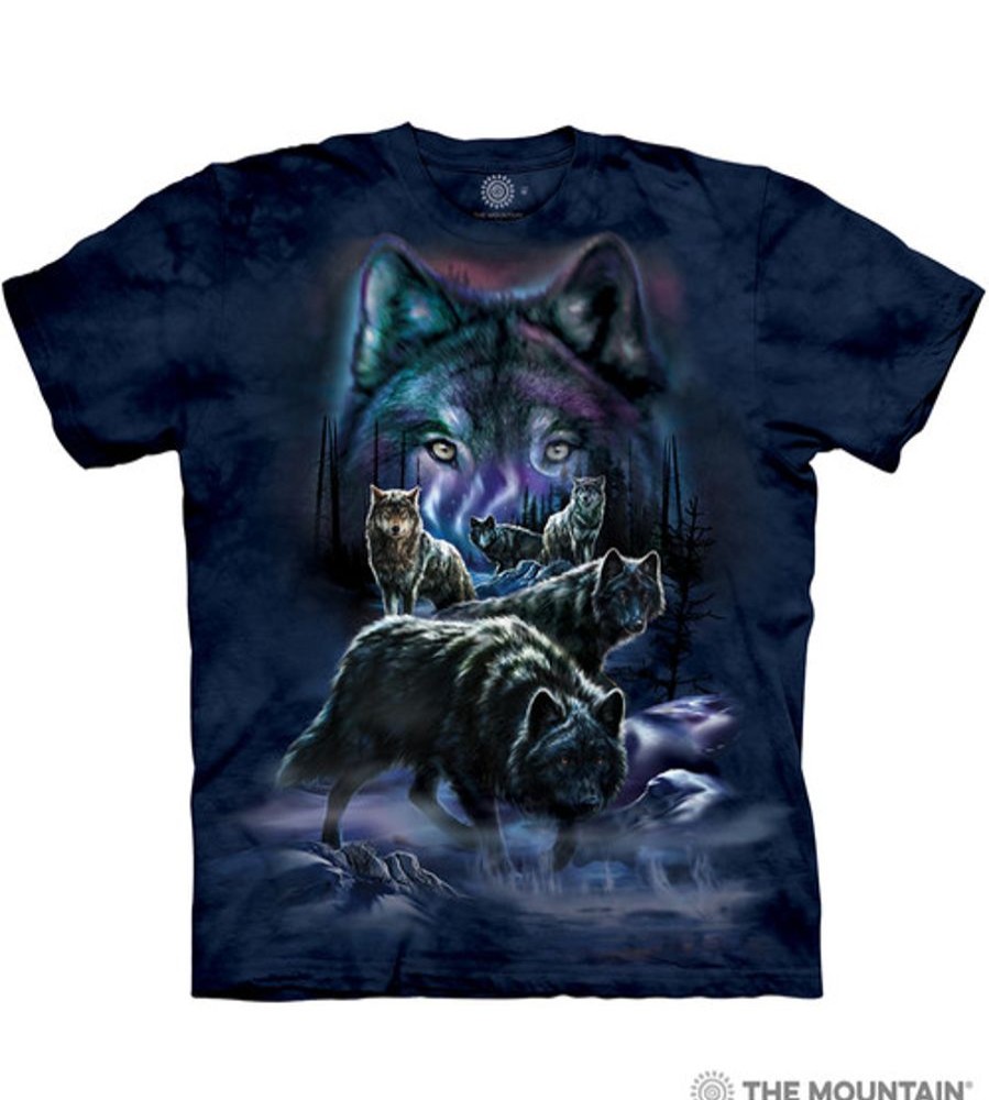 T-Shirts The Mountain | Wolf Pack Classic Cotton T-Shirt