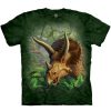 T-Shirts The Mountain | Wild Triceratops Classic Cotton T-Shirt