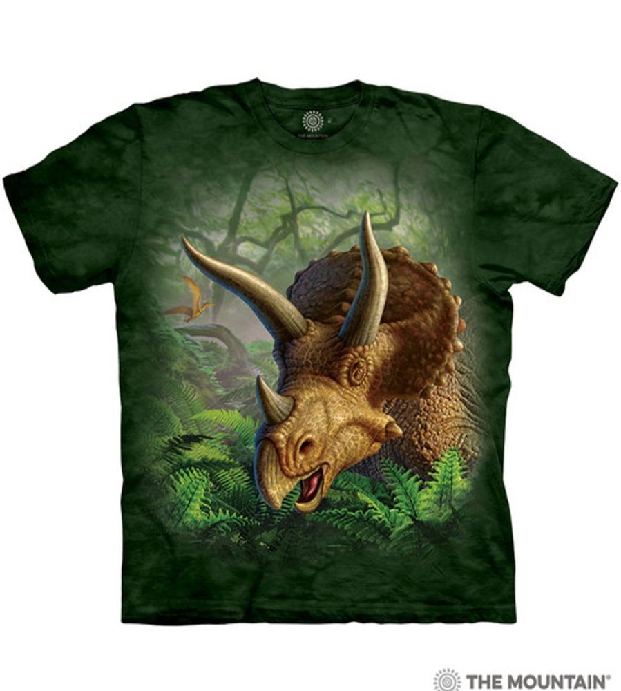 T-Shirts The Mountain | Wild Triceratops Classic Cotton T-Shirt