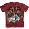 T-Shirts The Mountain | Find 9 Wolves Classic Cotton T-Shirt